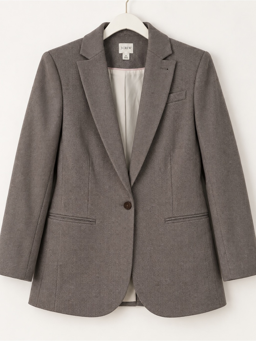 J. Crew Women's Relaxed Single-Button Blazer Size 6